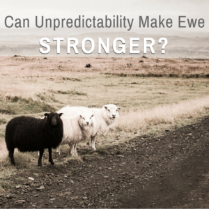 Can unpredictability make ewe stronger?-Unpredictability