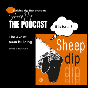 In team building, E is for ...?-Podcast cover 2-2