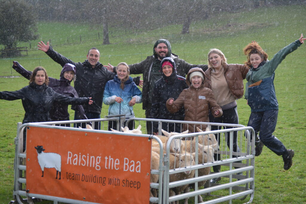 Come rain or shine... - wet celebration Michael Grubb