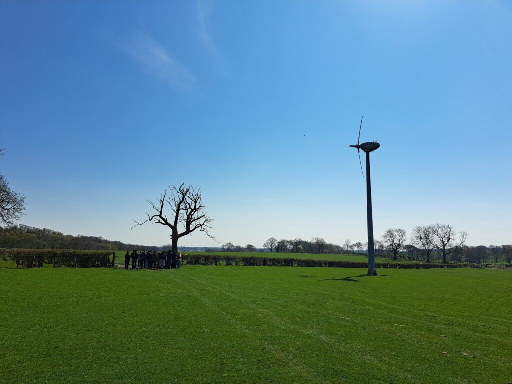 We've been "green-hushing" apparently! - wind turbine Stevenage farm